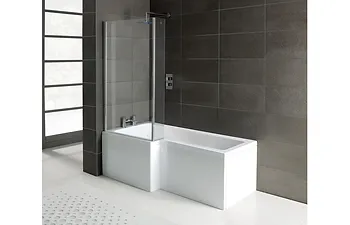 L Shaped Shower Baths 